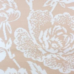 Beige Roses Outdoor Area Rug, 4X6-Kirkland's Home Cheap