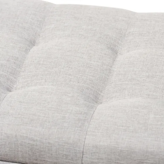 Beige Tufted Contemporary Storage Bench-Kirkland's Home Hot