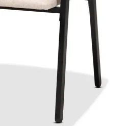 Beige Upholstered Metal Frame 5-Pc. Dining Set-Kirkland's Home Fashion