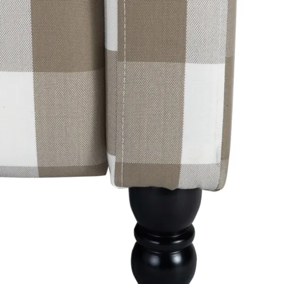 Beige Windowpane Plaid Recliner-Kirkland's Home Cheap