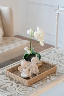 Beige Woven Cement Tray-Kirkland's Home Best Sale