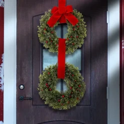 Berries And Boxwood Double Wreath-Kirkland's Home Best