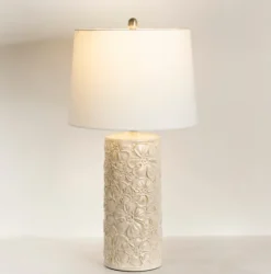 Berto Glazed Floral Table Lamp-Kirkland's Home Hot