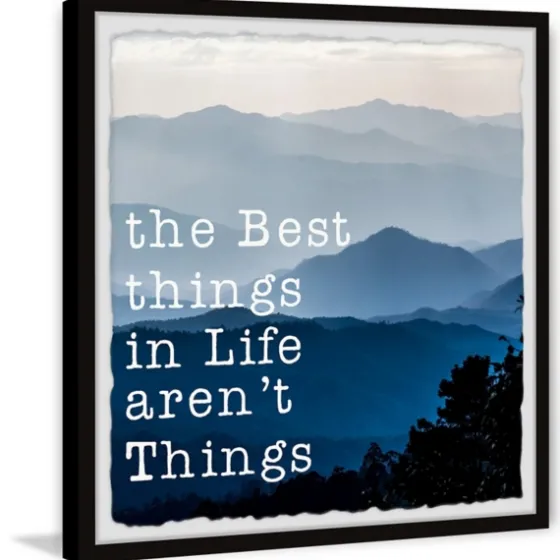 Best Things In Life Framed Wall Plaque-Kirkland's Home Discount