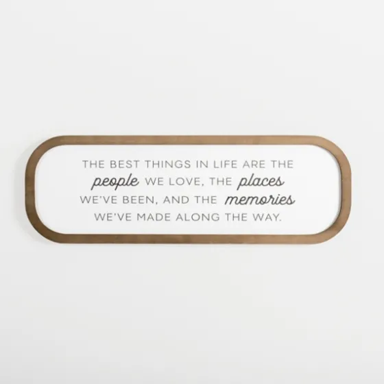 Best Things In Life Wood Wall Plaque-Kirkland's Home Best