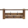 Beth Acacia Wood Wall Shelf With Hooks-Kirkland's Home New