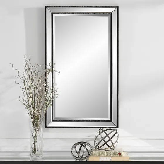 Beveled Rectangular Wall Mirror-Kirkland's Home Flash Sale