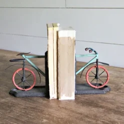 Bike Book Ends, Set Of 2-Kirkland's Home Cheap