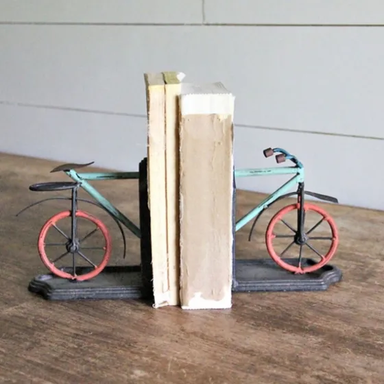 Bike Book Ends, Set Of 2-Kirkland's Home Cheap