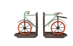Bike Book Ends, Set Of 2-Kirkland's Home Cheap