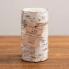 Birch Bark Led Pillar Candle, 6 In.-Kirkland's Home Flash Sale