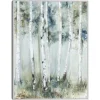 Birch Blue Forest Framed Canvas Art Print-Kirkland's Home Hot