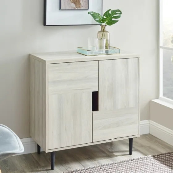 Birch Color Pop Geometric Cabinet-Kirkland's Home Cheap