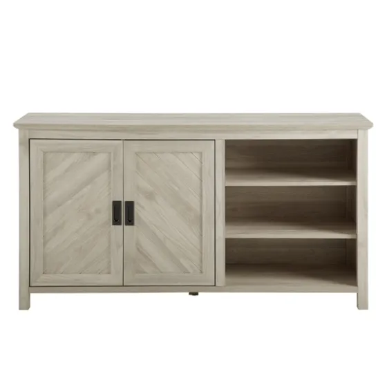 Birch 2-Door Chevron Cabinet-Kirkland's Home Hot