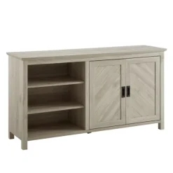 Birch 2-Door Chevron Cabinet-Kirkland's Home Hot