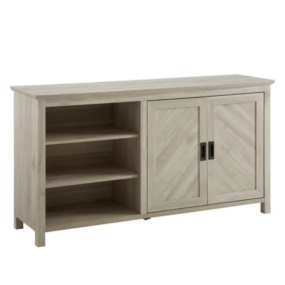 Birch 2-Door Chevron Cabinet-Kirkland's Home Hot