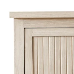 Birch Grooved 4-Drawer Dresser With Wardrobe-Kirkland's Home Store