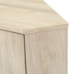 Birch Wood Finish Corner Cabinet-Kirkland's Home Clearance