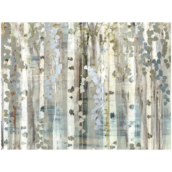 Birch Wood Meadow Giclee Canvas Art Print-Kirkland's Home Shop