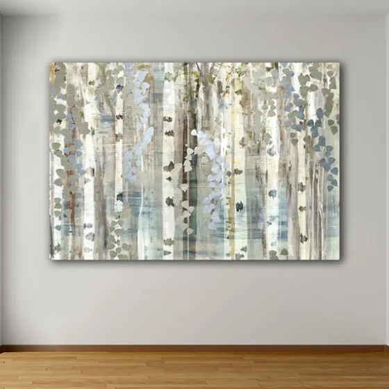 Birch Wood Meadow Giclee Canvas Art Print-Kirkland's Home Shop