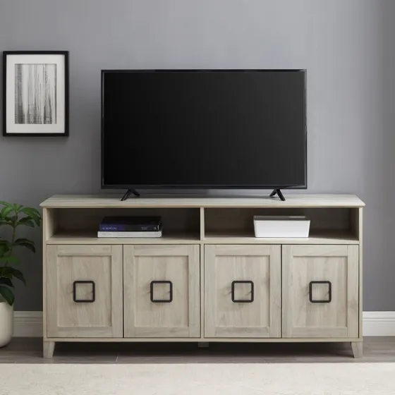Birch Wooden Door Modern Tv Stand-Kirkland's Home Cheap