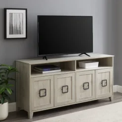 Birch Wooden Door Modern Tv Stand-Kirkland's Home Cheap