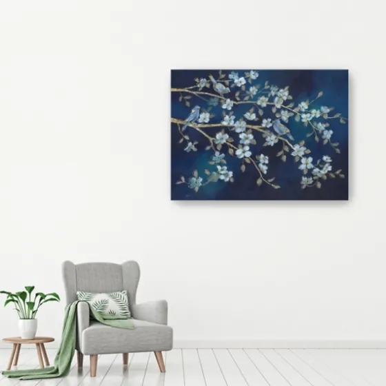 Bird Conference Giclee Canvas Print, 48X36 In.-Kirkland's Home Hot