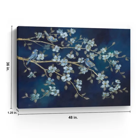 Bird Conference Giclee Canvas Print, 48X36 In.-Kirkland's Home Hot