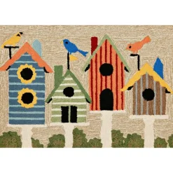 Birdhouses Scatter Rug-Kirkland's Home Store