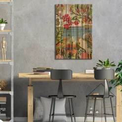 Birds In The Garden Wood Art Print-Kirkland's Home Clearance