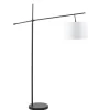 Black Adjustable Arm Modern Floor Lamp-Kirkland's Home Clearance