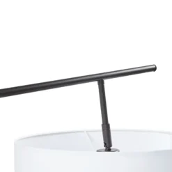 Black Adjustable Arm Modern Floor Lamp-Kirkland's Home Clearance