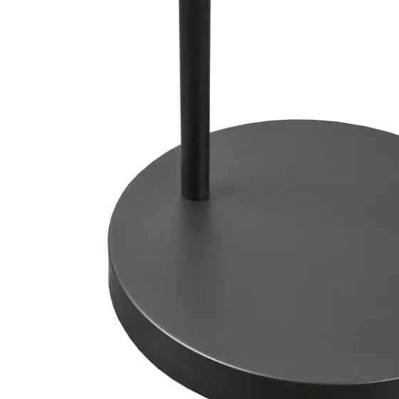 Black Adjustable Arm Modern Floor Lamp-Kirkland's Home Clearance