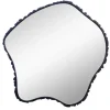 Black Amorphous Shaped Wall Mirror-Kirkland's Home Online