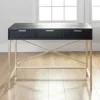 Black And Gold Blake Desk-Kirkland's Home Hot