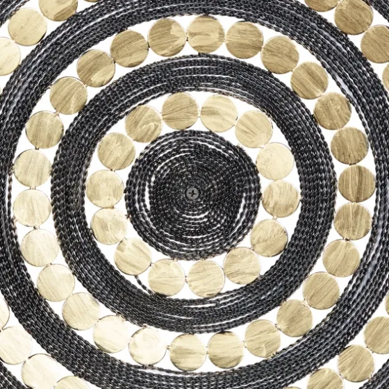 Black And Gold Concentric Wall Plates, Set Of 3-Kirkland's Home Best Sale