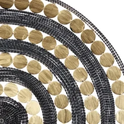 Black And Gold Concentric Wall Plates, Set Of 3-Kirkland's Home Best Sale