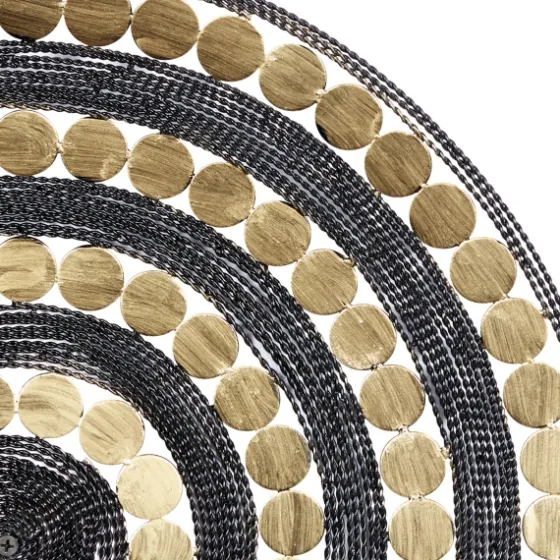 Black And Gold Concentric Wall Plates, Set Of 3-Kirkland's Home Best Sale