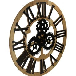 Black And Gold Roman Numeral Wall Clock-Kirkland's Home Discount