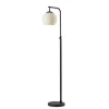Black And Milky White Globe Shade Floor Lamp-Kirkland's Home Cheap