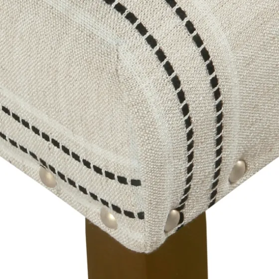 Black And Striped Dining Chairs, Set Of 2-Kirkland's Home Shop
