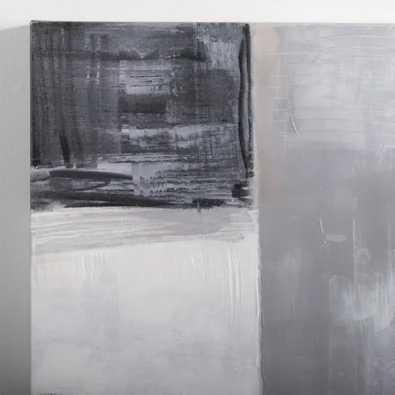Black And White Abstract Block Canvas Art Print-Kirkland's Home Best Sale