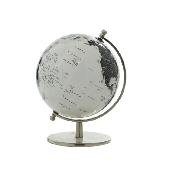 Black And White Aluminum Globe-Kirkland's Home Cheap