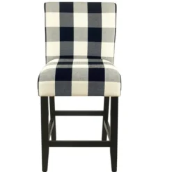 Black And White Buffalo Check Counter Stool-Kirkland's Home Cheap
