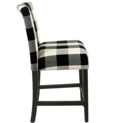 Black And White Buffalo Check Counter Stool-Kirkland's Home Cheap