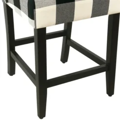 Black And White Buffalo Check Counter Stool-Kirkland's Home Cheap