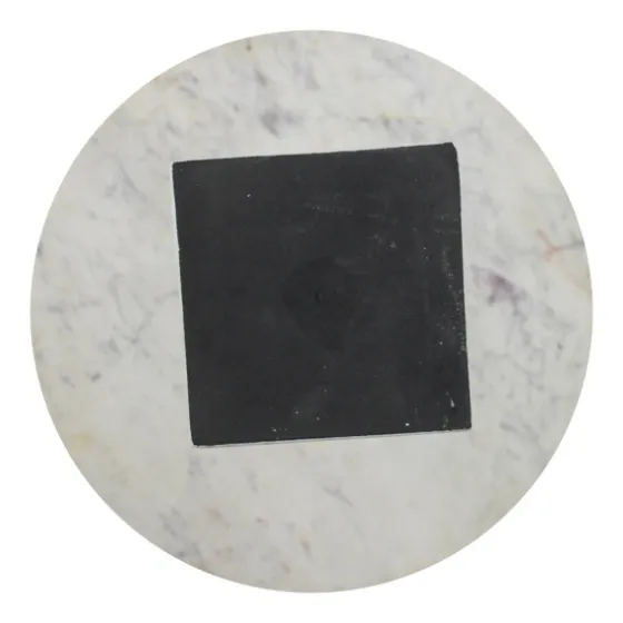Black And White Chevron Marble Accent Table-Kirkland's Home Hot