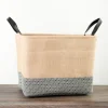 Black And White Diamond Jute Storage Bin-Kirkland's Home Store