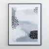 Black And White Dot Ii Framed Art Print-Kirkland's Home Store