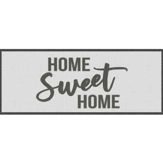 Black And White Home Sweet Home Floor Mat, 24X60-Kirkland's Home Cheap